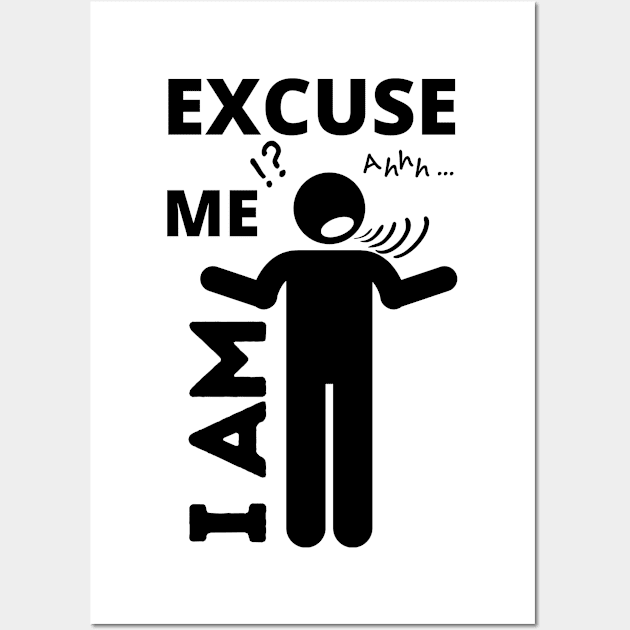 Excuse Me Im Speaking Wall Art by JaunzemsR